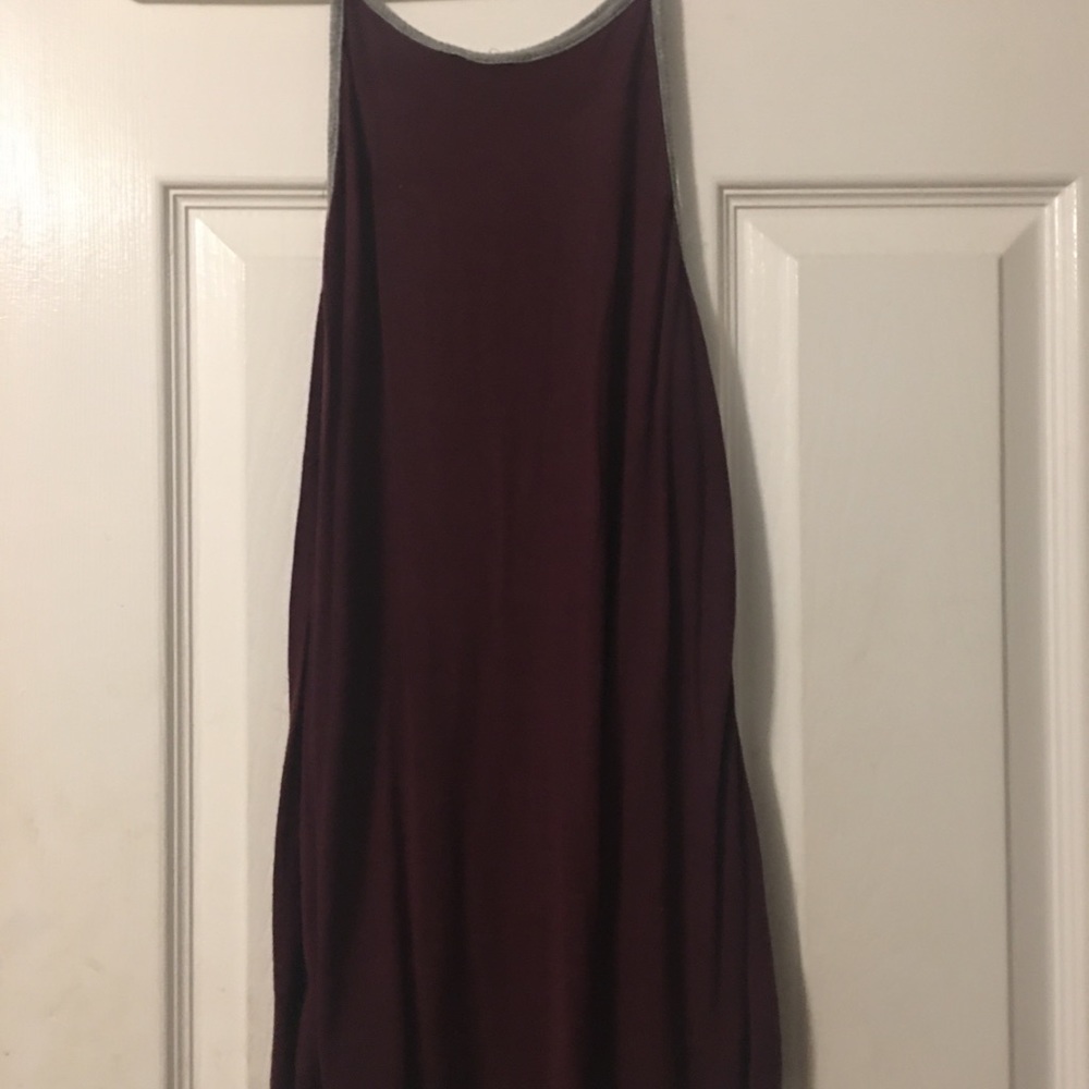 A maroon tank top in great condition